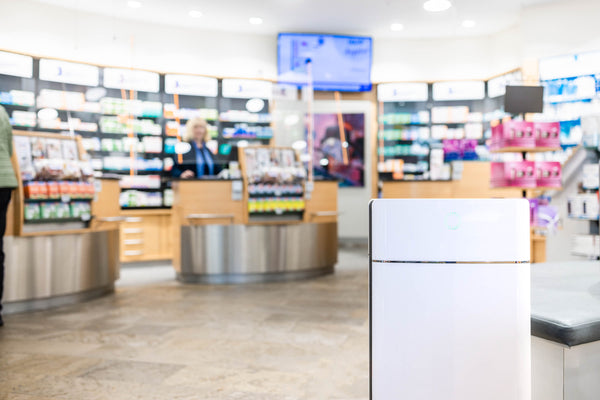 iO+ Blanc - purificateur breveté 400 m³ / 14 125 pi³